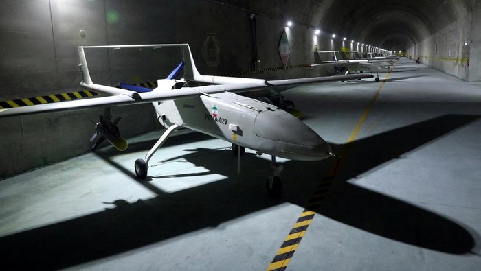 Iran diketahui memiliki pangkalan drone bawah tanah rahasia. Seperti apa penampakannya? Lihat yuk.