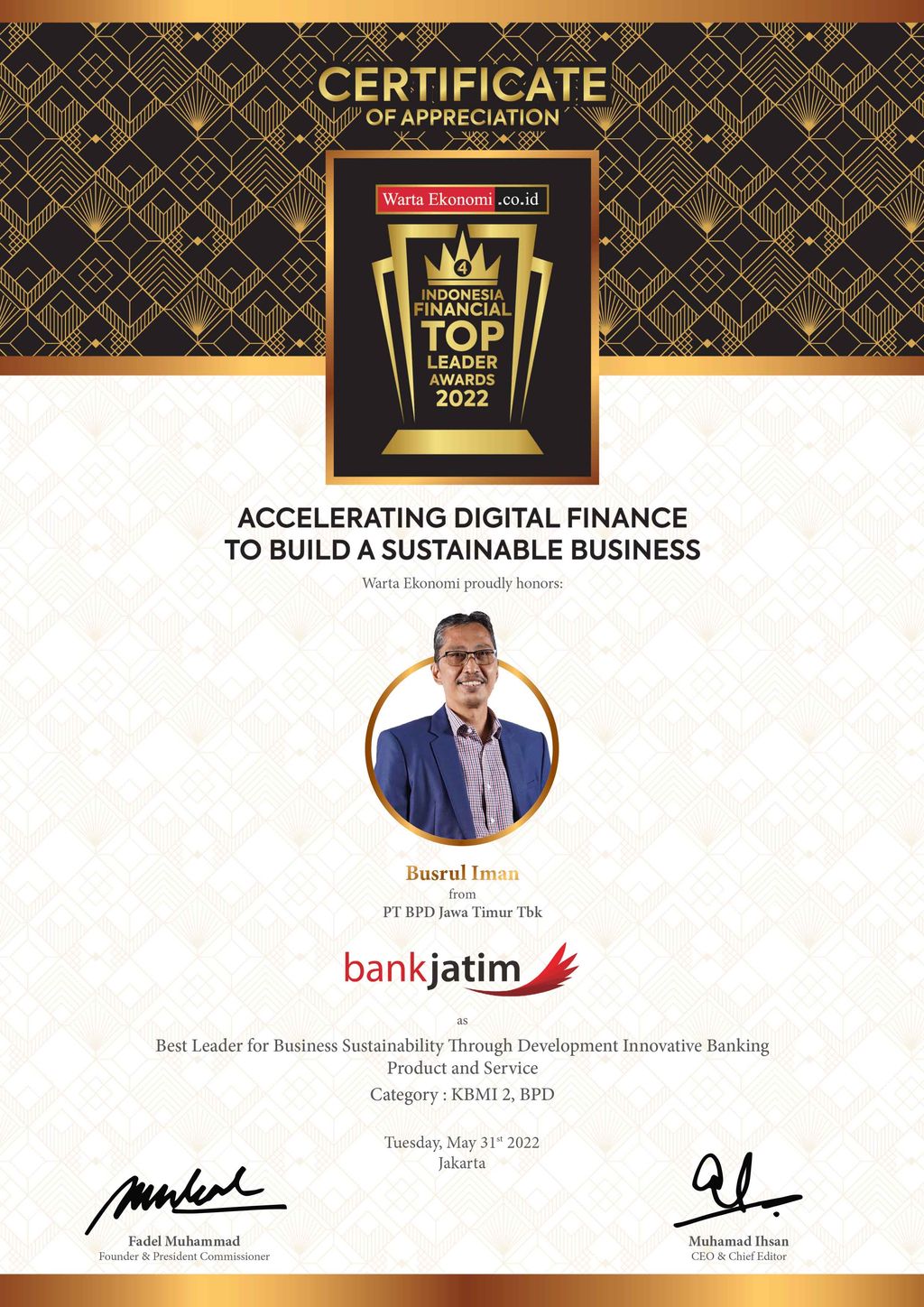 adv bank jatim