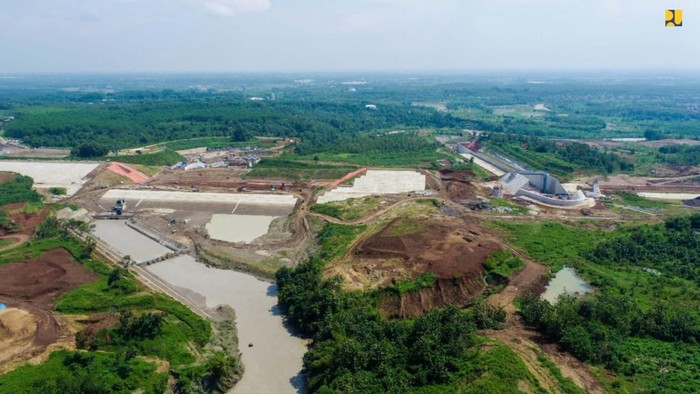 Bendungan Sadawarna di Kabupaten Subang