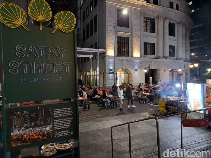 Best Satay di Satay Street Singapura Best Satay di Satay Street Singapura