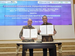 Taspen Gandeng Himbara dan Tapera buat Tingkatkan Layanan ke Peserta