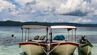 Traveler bisa bersantai atau snorkeling dan diving di taman laut, bahkan beriringan dengan ikan pari manta. Traveler juga bisa menikmati hidangan di tepi laut seperti sinole, kue aeowon, hingga papeda.(Kampung Wisata Arborek/Instagram)