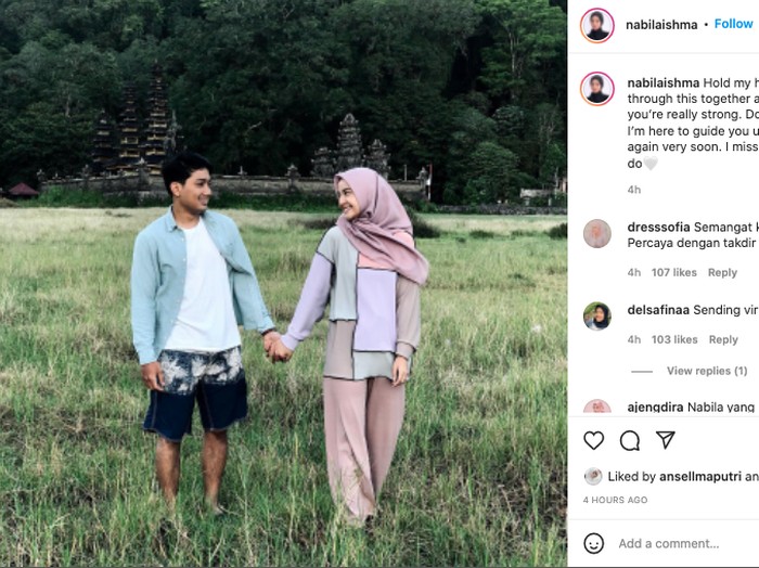 Emmeril Khan Mumtadz dan Nabila Ishma Nurhabibah