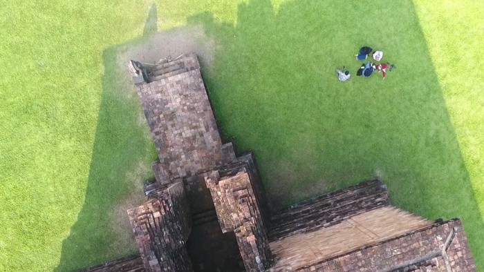 Foto Drone Kompleks Candi Muaro Jambi, Rabu 25 Mei 2022