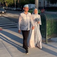 Pembawa acara dan model Terry Putri mengunggah foto pernikahannya di akun Instagram pribadi miliknya. Terry Putri menikah dengan Derly Darmawan di masjid Al-Hikmah New York, Amerika Serikat (29/5/2022). Foto: Dok. Instagram @terryputri.