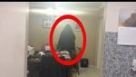 Merinding! Penampakan Hantu Bayangan Hitam hingga Wajah Seram di Dapur