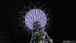 Pesona Gardens by the Bay Saat Malam Hari