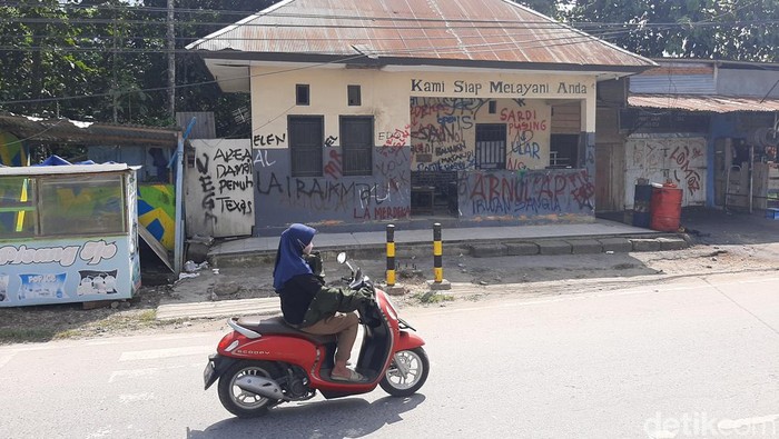 Kantor Polsubsektor Polsek Poasia di kawasan kampus Universitas Halu Oleo (UHO) Kendari.