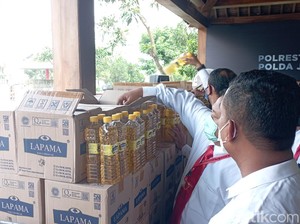 Akan Dijual Lintas Provinsi, 12 Ton Minyak Goreng Ilegal Disita Polda Jateng