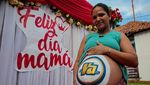 Kontes Perut Ibu Hamil di Nikaragua, yang Paling Besar Jadi Pemenang