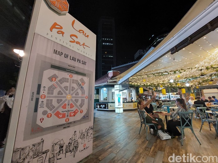 Lau Pa Sat di Singapura Lau Pa Sat di Singapura