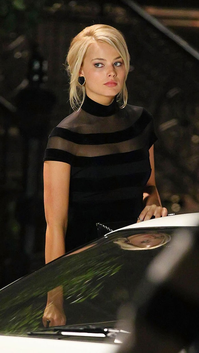 Margot Robbie NEW YORK, NY - SEPTEMBER 21: Margot Robbie is seen on the movie set of 'The Wolf of Wall Street' on September 21, 2012 in New York City. (Photo by Ignat/Bauer-Griffin/GC Images)
