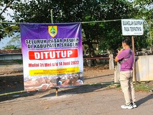 Temukan Sapi Kena PMK, Pemkab Sragen Tutup Semua Pasar Hewan 2 Pekan