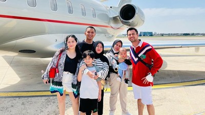 8 Foto Raffi-Nagita Liburan ke Eropa, Gaya Rini Pengasuh Rayyanza Disorot