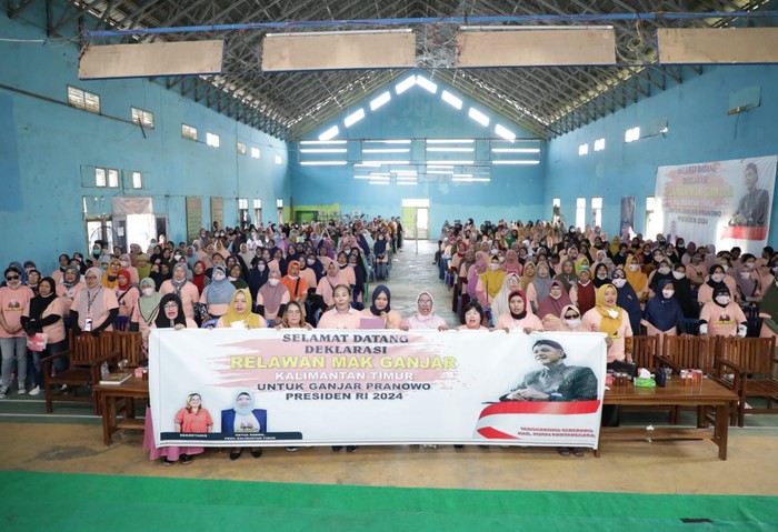 Relawan di Kaltim Dukung Ganjar Nyapres 2024
