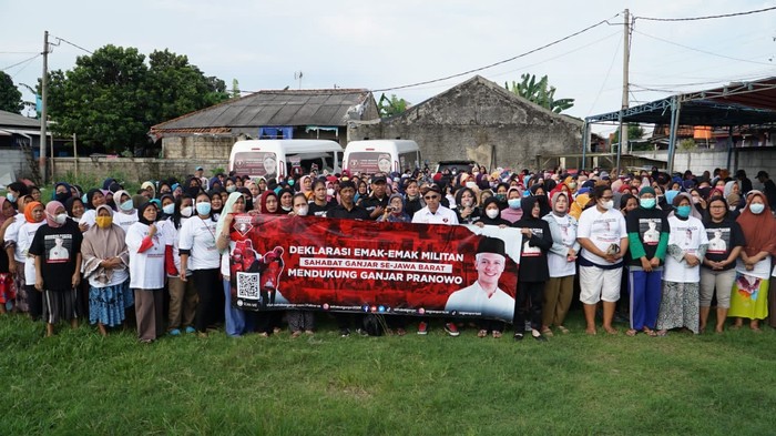 Relawan Ganjar di Depok