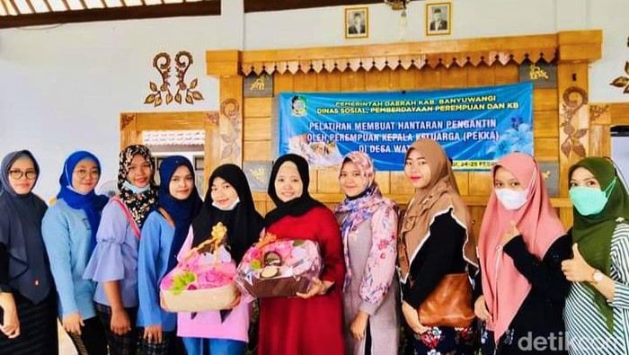 Salah satu kegiatan pemberdayaan perempuan yang digelar Pemkab Banyuwangi.
