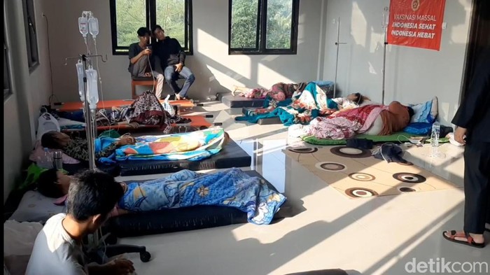Situasi di ruang rawat Puskesmas Sukaraja, Tasikmalaya