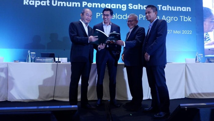 Perusahaan Kelapa Sawit PT Teladan Prima Agro Tbk (TLDN) gelar Rapat Umum Pemegang Saham Tahunan (RUPST) di Jakarta. RUPST menyetujui pembagian dividen.