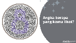 Tes Buta Warna, Berapa Angka yang Terlihat di Lingkaran?