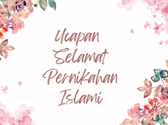 Ucapan Pernikahan Islami