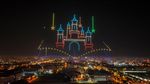 Sumpah! Atraksi Drone di China Keren Banget