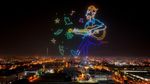 Sumpah! Atraksi Drone di China Keren Banget