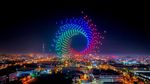Sumpah! Atraksi Drone di China Keren Banget