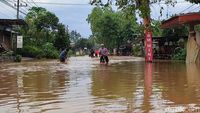 Ponorogo Terendam Banjir Usai Diguyur Hujan Lebat