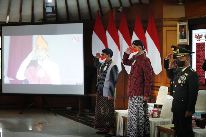 Ganjar Pranowo di Harlah Pancasila