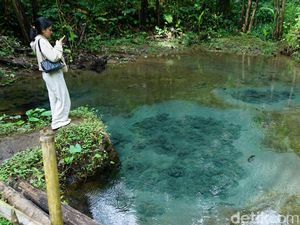 Jernihnya Air di Objek Wisata Udal Kali Gumuk Magelang