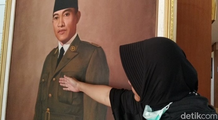 Lukisan Bung Karno di Blitar