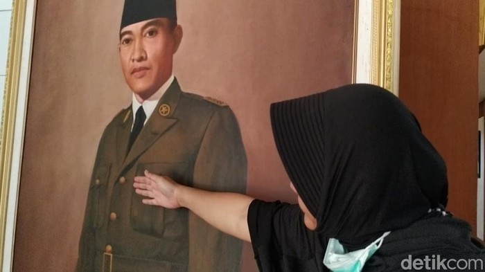 Lukisan Bung Karno di Blitar
