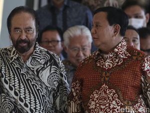 Paloh Tepis Isu Sodorkan Nama Anies-Ganjar ke Jokowi untuk Pilpres 2024