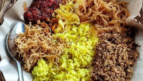 Nasi Kuning Cakalang - Pulau Kawe Denpasar
