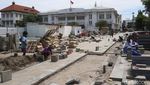 Revitalisasi Trotoar Kota Tua Terus Digeber