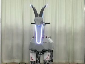 Kebolehan Robot Kambing Jepang yang Bakal Bertugas di Pedesaan