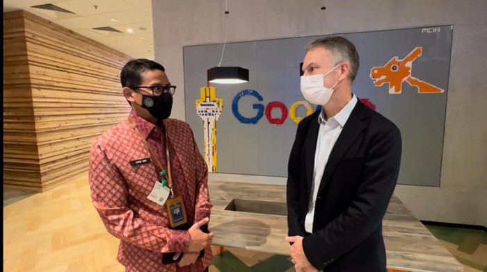 Sandiaga Uno Ketemu Bos Google