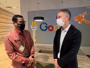 Sandiaga Ketemu Bos Google Bahas Lapangan Kerja: Sangat Puas!