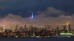 Keren! Begini Lansekap Kota New York Saat Dirundung Badai