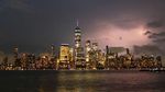 Keren! Begini Lansekap Kota New York Saat Dirundung Badai