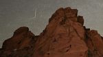 Foto-foto Hujan Meteor Melintasi Langit Nevada, AS