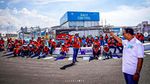 Anies Baswedan Jajal Mobil Formula E di Sirkuit Ancol