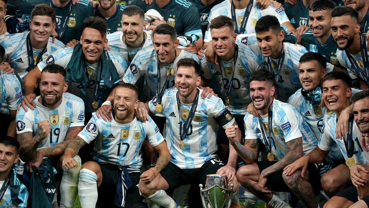 Lionel Messi menyebut Argentina tidak takut kepada siapa pun di Piala Dunia 2022 (Foto: PA Images via Getty Images/Zac Goodwin - PA Images)