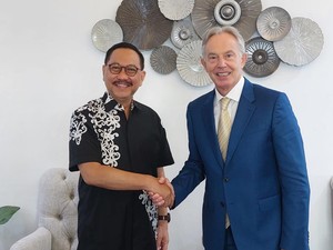 Di Depan Jokowi, Eks PM Inggris Tony Blair Pede  IKN Bakal Tarik Investor Dunia