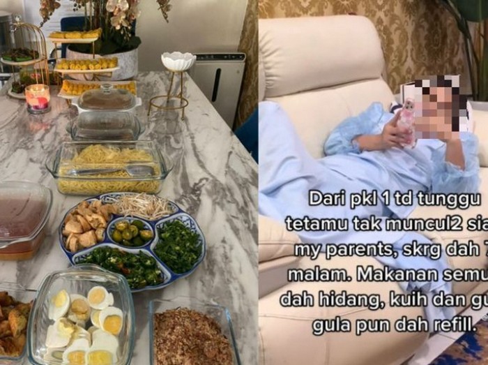 Beredar viral acara open house tapi tidak ada tamu yang datang. Beredar viral acara open house tapi tidak ada tamu yang datang.
