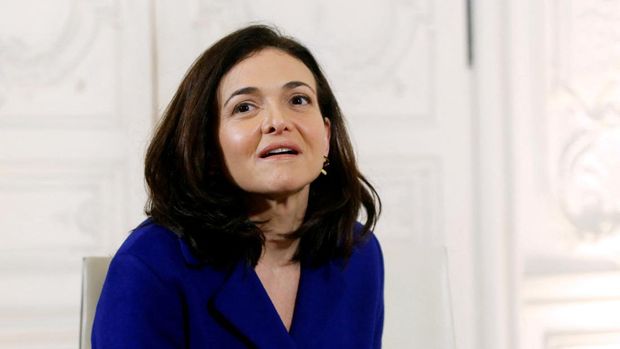 FILE PHOTO: Chief Operating Officer of Facebook, Sheryl Sandberg, attends the 