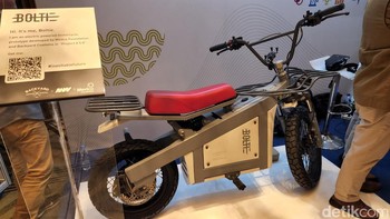 Ini Boltie, motor listrik buatan Bali. Foto: Adi Fida Rahman/detikINET