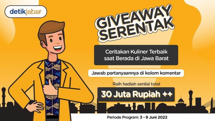 Giveaway Serentak di detikJabar