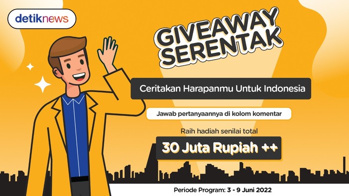 Giveaway Seretak detikNews